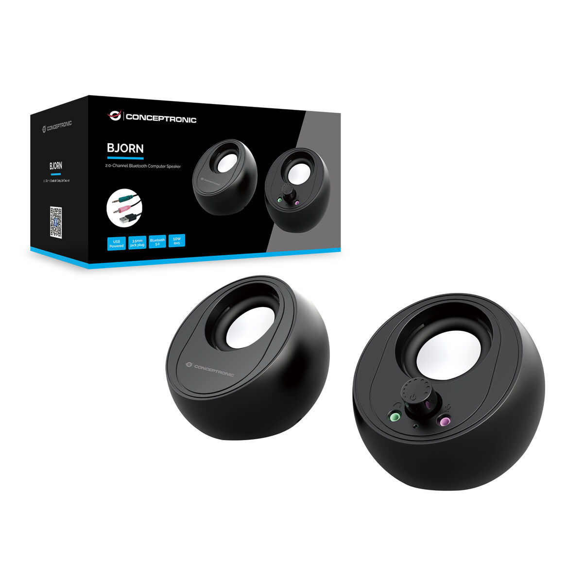 Reproduktory k PC Conceptronic BJORN01B Černý 10 W